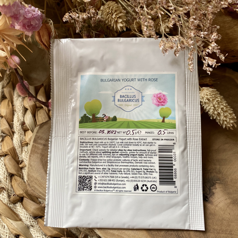 Bulgarian Yoghurt with Rose